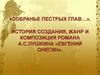 История создания, жанр и композиция романа А. С. Пушкина «Евгений Онегин»