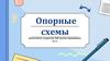 Ранняя помощь детям с ОВЗ. Опорные схемы