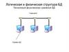 Логическая и физическая структура БД. Технология физического хранения БД