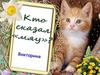 Викторина о кошках
