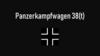 Panzerkampfwagen 38(t)