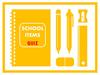 School items. Quiz