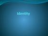 Identity & intercultural communication