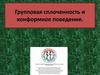 Групповая сплоченность и конформное поведение. Занятие №4