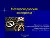 Металловедческая экспертиза