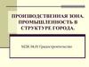 Градостроительство. Производственная зона. Промышленность в структуре города