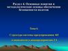 Структура системы предупреждения АП и инцидентов в авиапредприятиях ГА