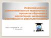 Информационно-коммуникативные технологии в процессе обучения и воспитания: механизмы реализации и результативность