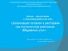 Организация питания в ресторане при гостиничном комплексе «Медвежий угол»