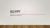 Egypt. Brief facts