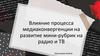 Влияние процесса медиаконвергенции на развитие мини - рубрик на радио и ТВ