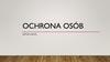 Ochrona osób