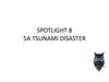 Spotlight 8 5a tsunami disaster