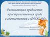 Развивающая предметно-пространственная среда в соответствии с ФГОС ДО