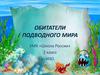 Обитатели подводного мира. 2 класс