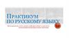 Практикум по русскому языку