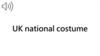 UK national costume