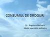 Consumul de droguri