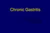 Chronic gastritis