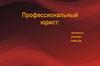 Профессиональный юрист: личность. умения, навыки