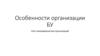 Особенности органищации БУ