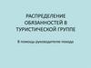 Распределение обязанностей в туристической группе. В помощь руководителю похода
