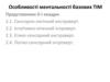 Особливості ментальності базових ТІМ Представники ІI-ї квадри