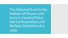 The National Trust for the Welfare of Persons with Autism, Cerebral Palsy