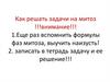 Как решать задачи на митоз