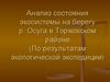 Анализ состояния экосистемы на берегу р. Осуга в Торжокском районе (По результатам экологической экспедиции)