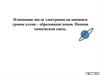 Изменения числа электронов на внешнем уровне атома – образование ионов