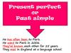 Present Perfect or Past Simple. Grammar Drills