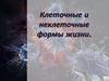 Клеточные и неклеточные формы жизни
