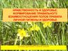 Нравственность и здоровье. Формирование правильного взаимоотношения полов правила личной гигиены