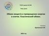 Обмен веществ и превращение энергии в клетке. Пластический обмен