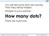 Irregular patterns: quantities to 6, different sizes early number sense