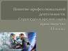 Понятие профессиональной деятельности. Структура и организация производства