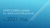 Отчет совета дома ул. Металлургов дом 45 за 2021 год