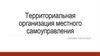 Территориальная организация местного самоуправления