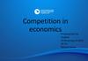 Competition in economics