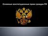 Основные конституционные права граждан РФ