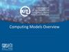 Computing Models Overview. Batch processing