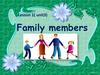 Family members. Lesson 1