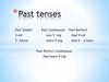 Past tenses in english