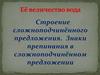 Строение сложноподчинённого предложения. Знаки препинания в сложноподчинённом предложении