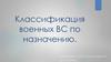 Классификация военных самолётов по назначению