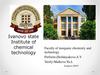 Ivanovo state Institute of chemical technology. Faculty of inorganic chemistry and technology