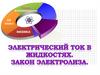 Электрический ток в жидкостях. Закон электролиза