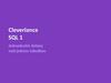 Cleverlance. SQL 1