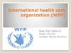 International health care organization (WFP)